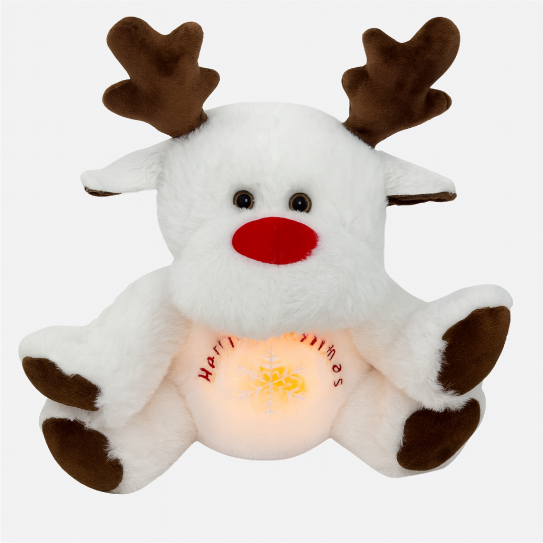 Peluche De Reno Con Respiración Anti Ansiedad