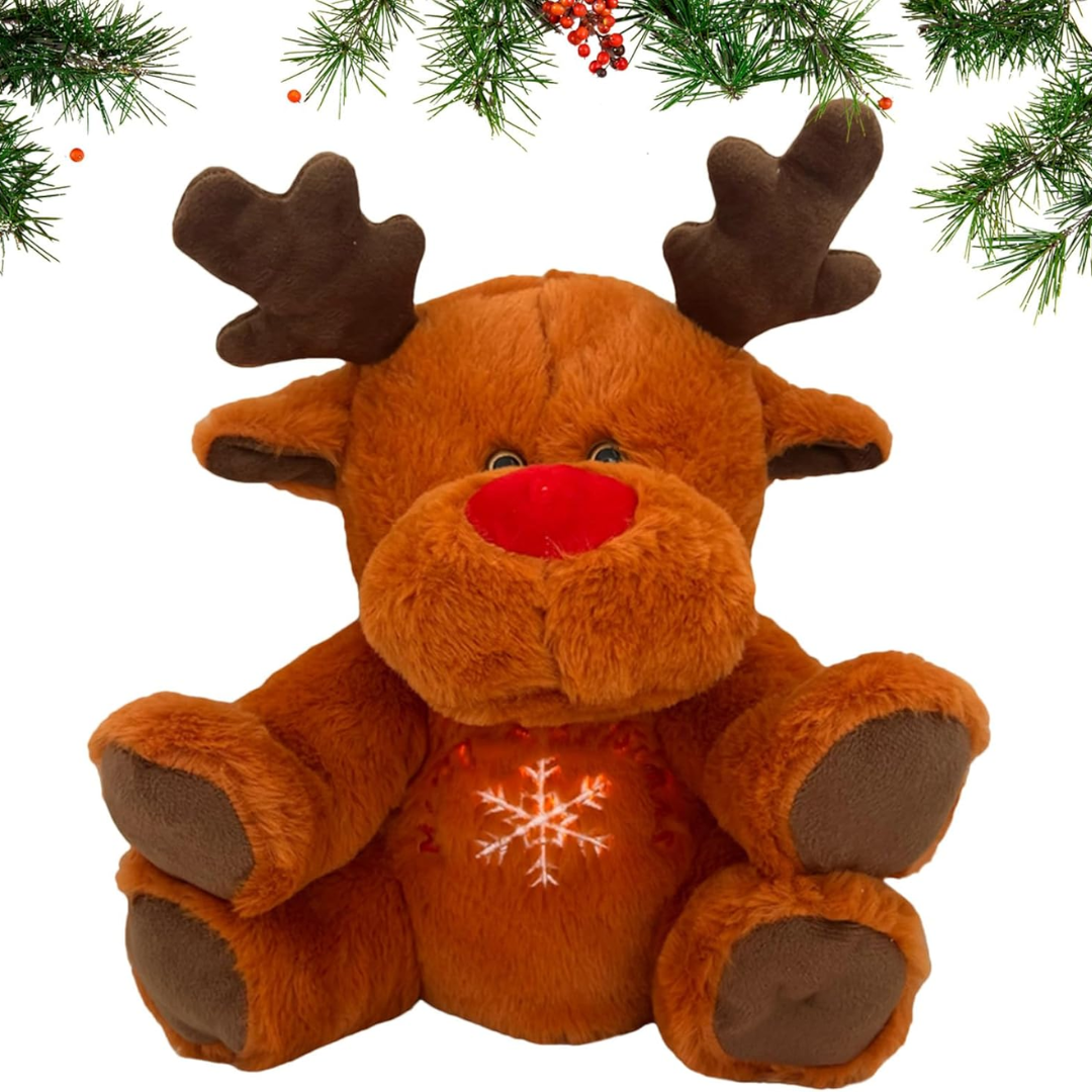 Peluche De Reno Con Respiración Anti Ansiedad