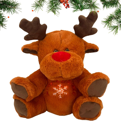 Peluche De Reno Con Respiración Anti Ansiedad